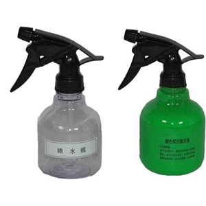 绿黄红色荧光悬浮液